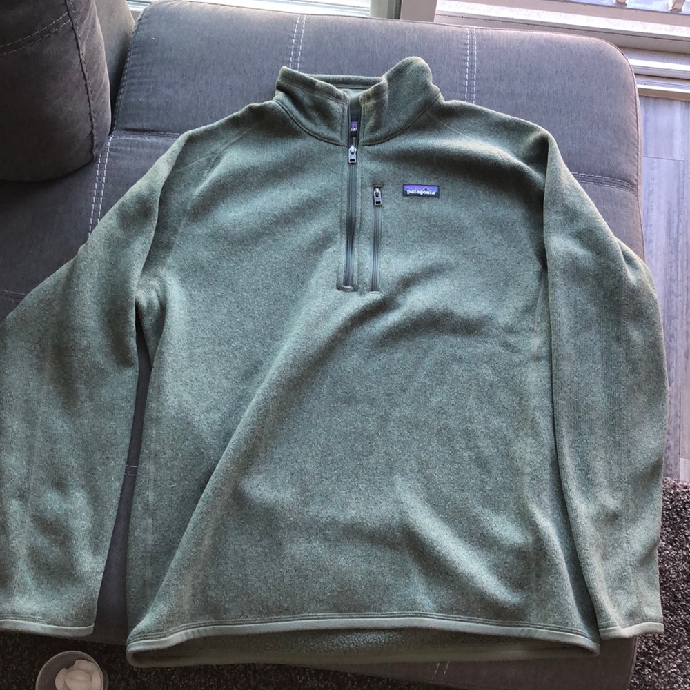 NWOT Patagonia Better Sweater - GREEN